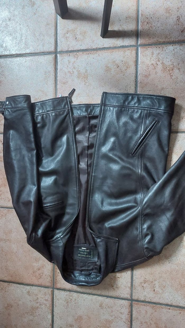 Lot veste en cuir - photo numéro 2