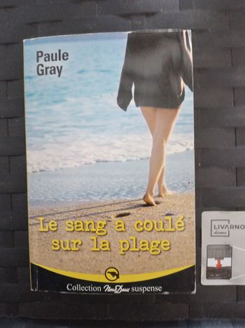 Livre nous deux  le sang a couler sur la plage