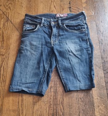 bermuda fille en jean taille 8/9ans &Sqin