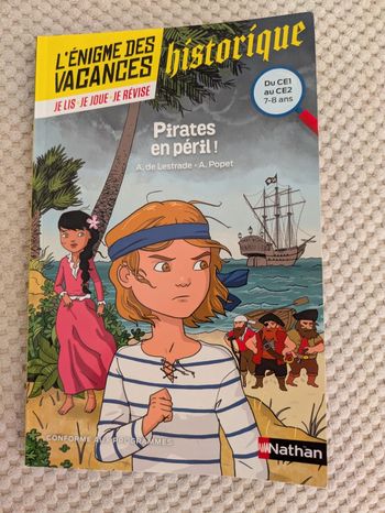 Livre Escape game L'énigme des vacances Pirates en péril