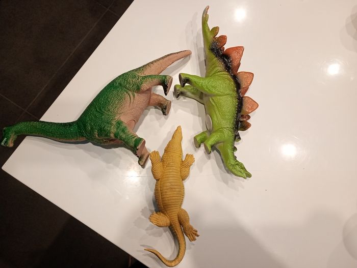 Lot dinosaures et crocodile - photo numéro 3