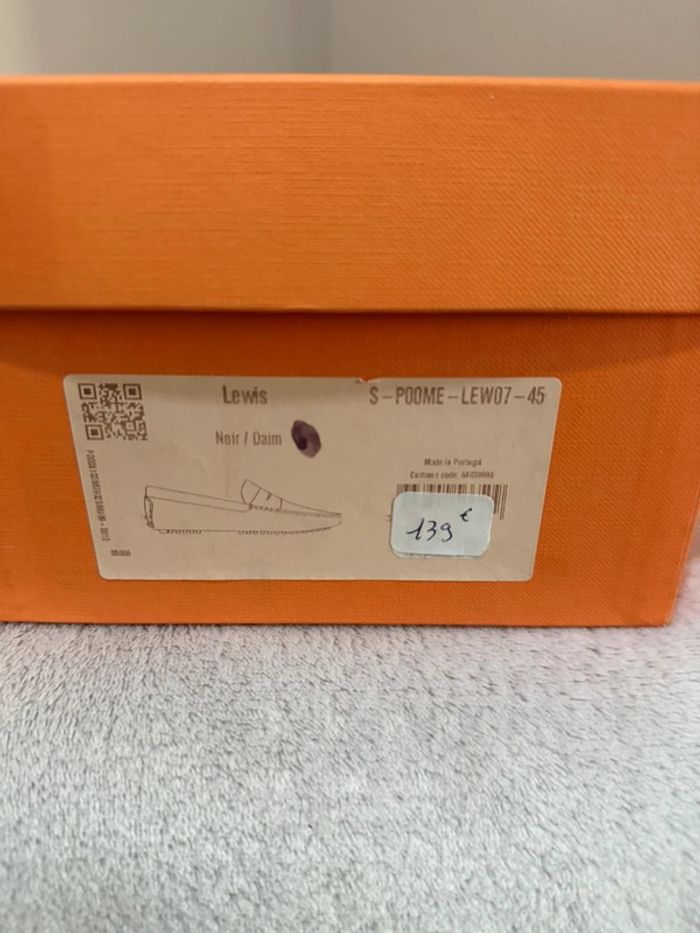 Bobbies - Mocassins en daim, Noir, Taille 45 - photo numéro 8