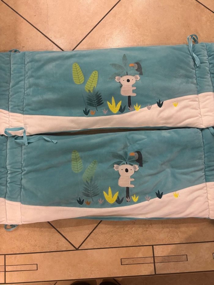 Tour de lit motifs jungle - photo numéro 3