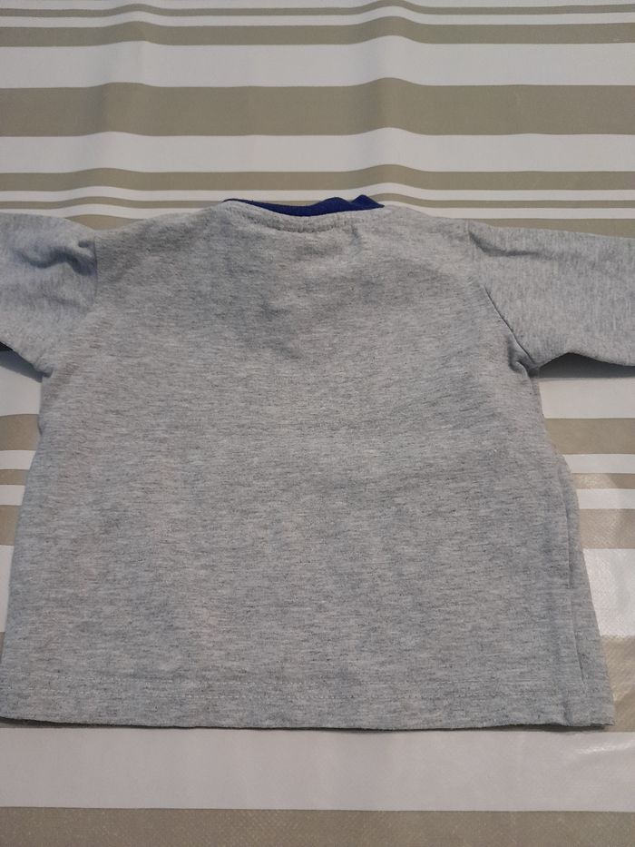 Tee-shirt manches longues bébé garçon Taille 1mois - photo numéro 2