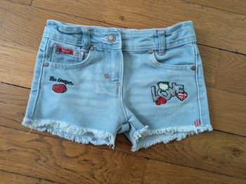 Short en jeans fille 6 ans lee Cooper été