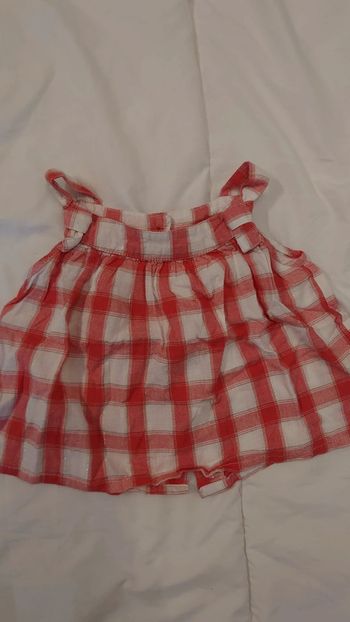 Blouse carreaux Zara