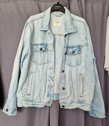 Veste en jean Abercrombie homme m / l