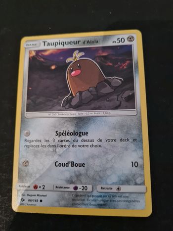 Carte pokémon Taupiqueur 86/149