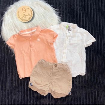 Ensemble polo + chemise + short