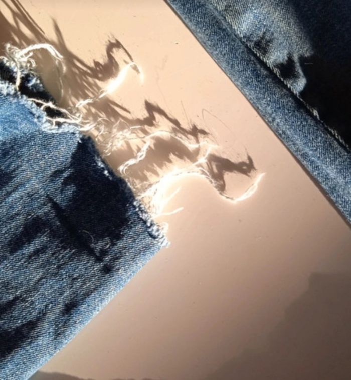 Jean zara bleu 34 très bon état - photo numéro 2