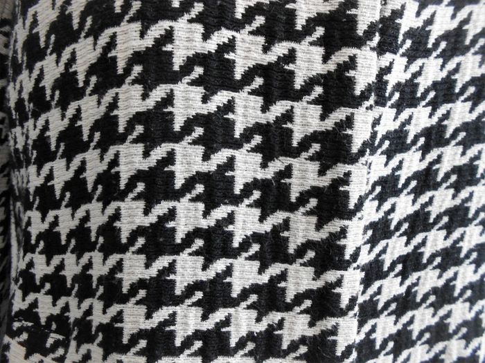 Manteau imprimé pied de poule - photo numéro 4