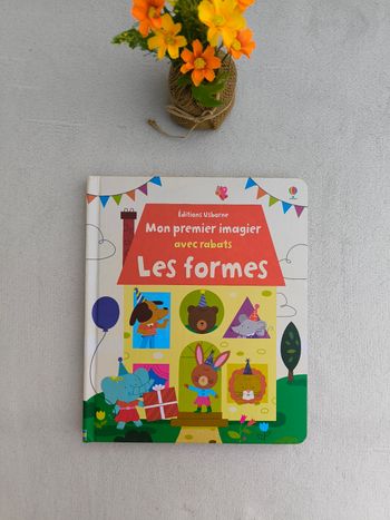 Livre imagier Les formes Usborne