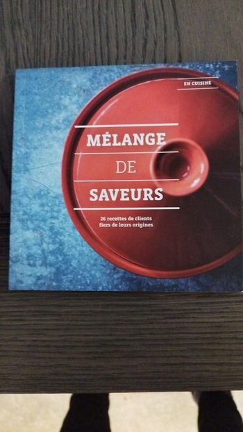 Livre de recettes "mélange de saveurs"