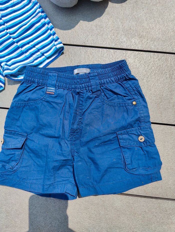 Lot 2 shorts garçon 12 mois - photo numéro 2