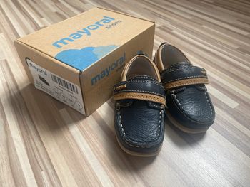 Chaussures nautiques en cuir