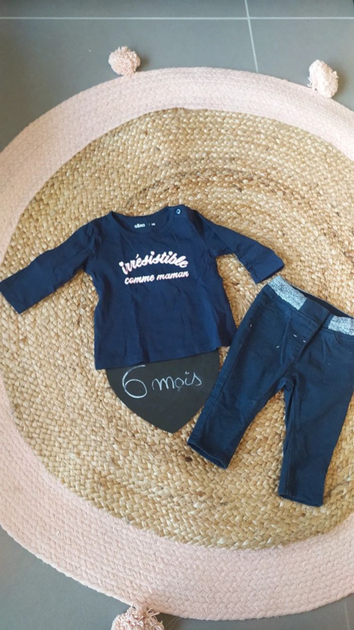 Ensemble pantalon et haut manches longues