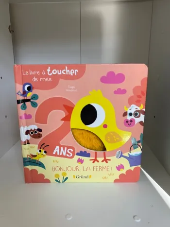 Livre à toucher | Dès 2 ans, éveil sensoriel et apprentissage