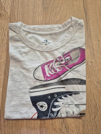 Tee-shirt gris Converse
