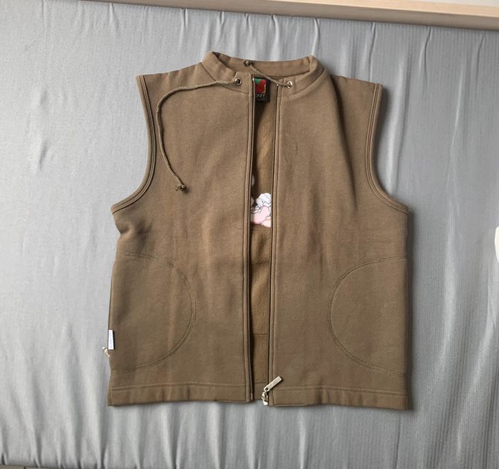 Gilet khaki Mickey Mouse avec poches - photo numéro 5