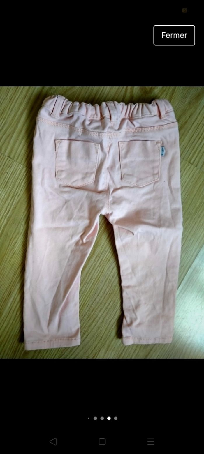 pantalon rose saumon. Tex.
taille 18 mois - photo numéro 8