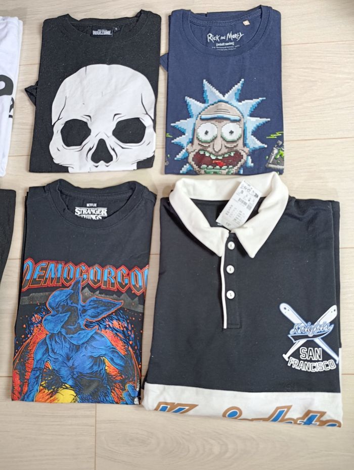 Lot de Tee shirt garçon taille S - photo numéro 3