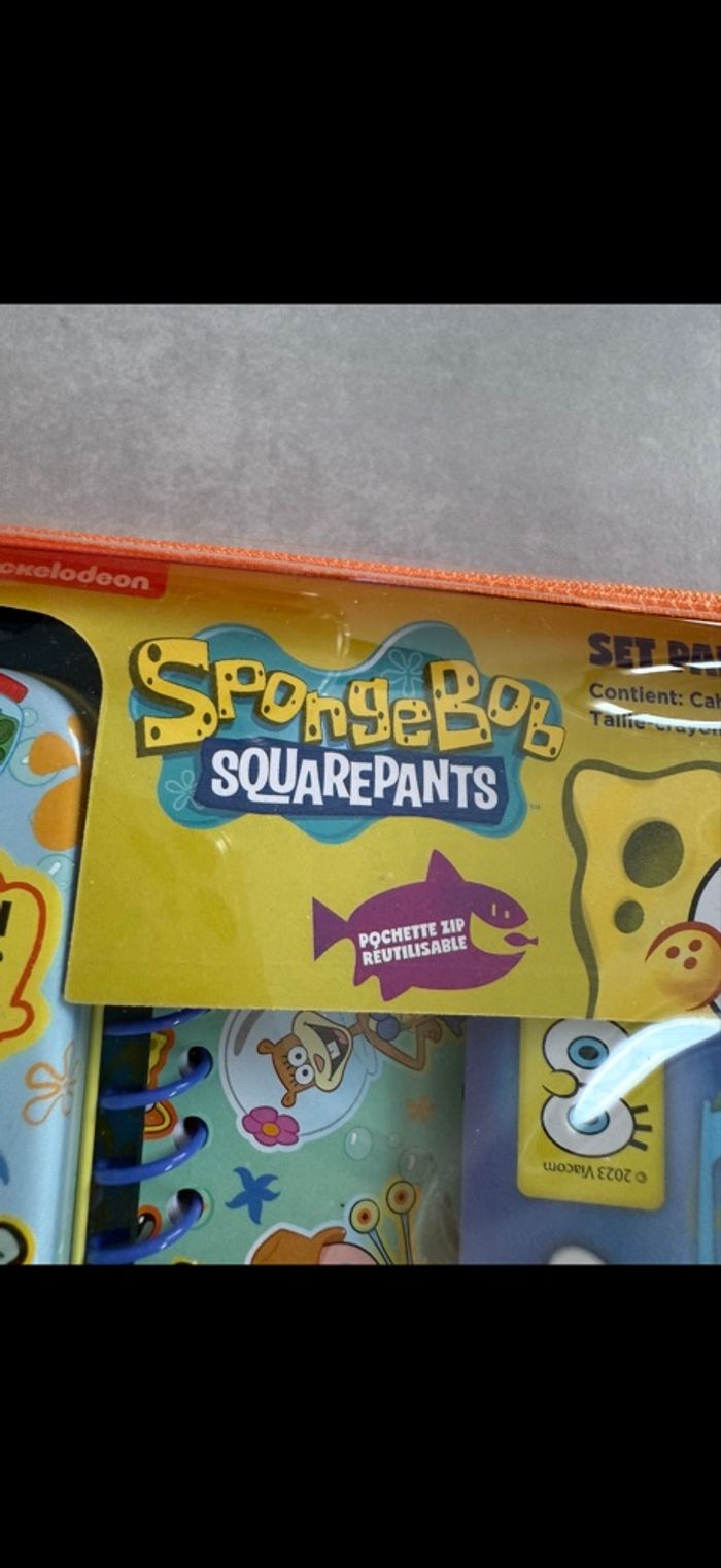 Set papeterie Bob l'éponge Neuf - photo numéro 7