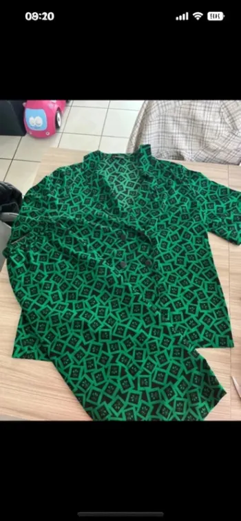 Ensemble chemise+ jupe devernois