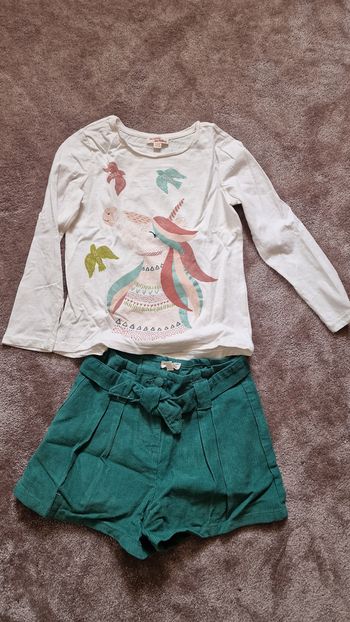 Ensemble short tee shirt