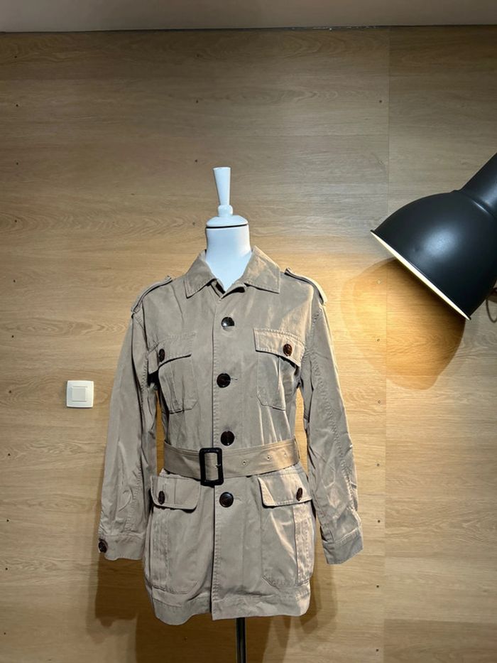 Veste Mango XS avec ou sans ceinture parfait état - photo numéro 2