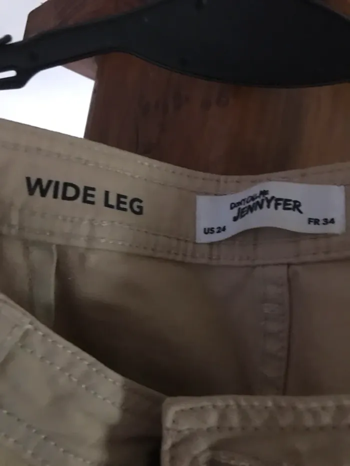 pantalon cargo beige fille xs - photo numéro 2