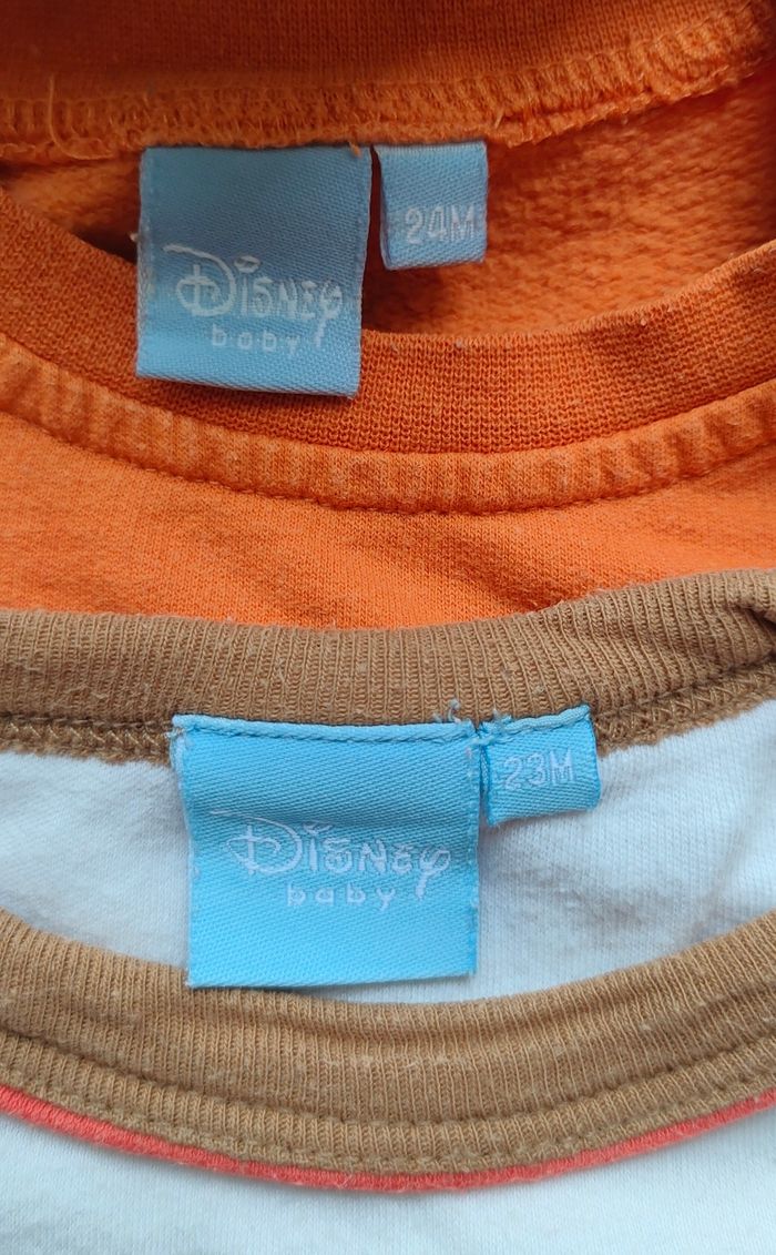 Lot de tee-shirt ML taille 24 mois/2 ans - photo numéro 2