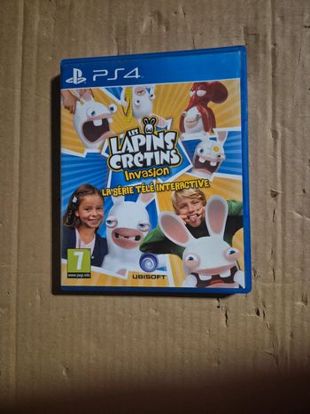 Les Lapins Crétins Invasion La Série Télé Interactive pour PS4