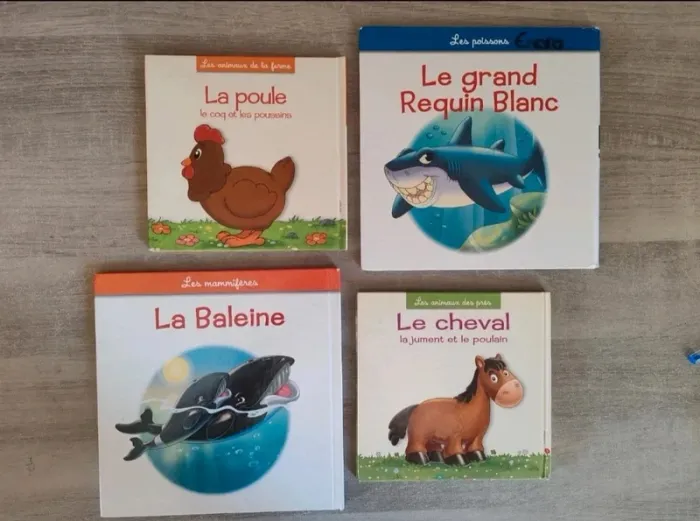 Lot de livres animaux - photo numéro 2