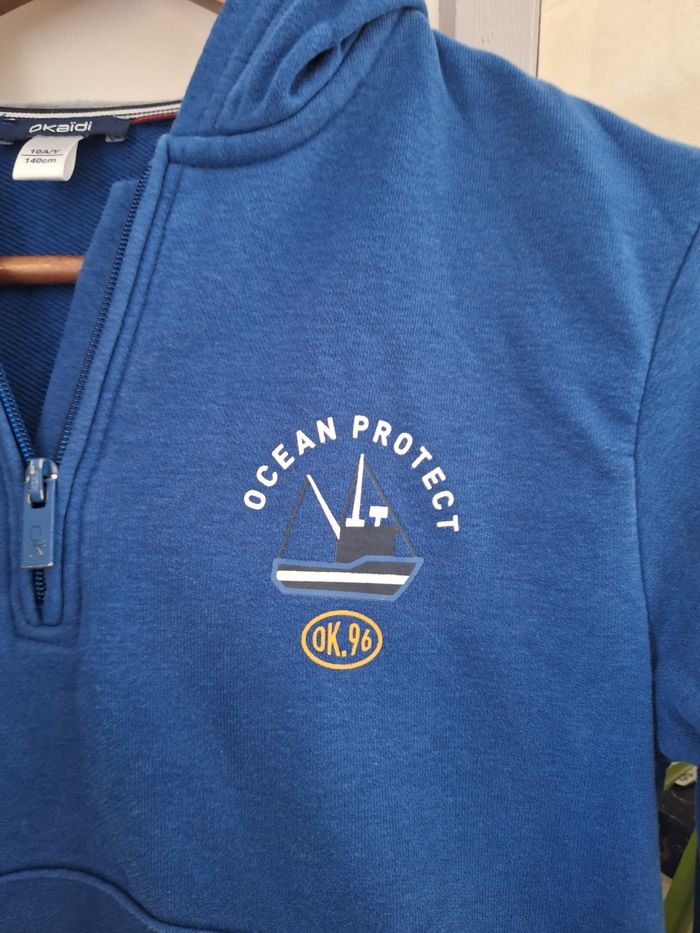 Sweat-shirt Okaïdi 10 ans - photo numéro 2