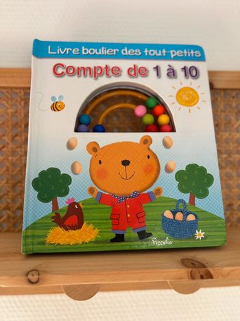 Livre bébé compte de 1 à 10