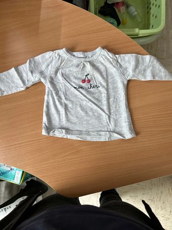 Lot 6 tee-shirts manche longues