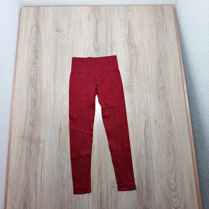 Legging gymshark femme Xs rouge - photo numéro 3