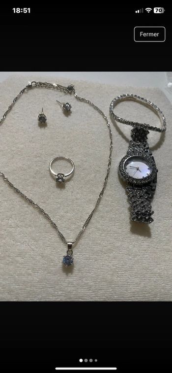 13€ l’Ensemble de  1 lot bijoux au choix me demander