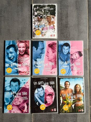 Lot 7 dvd un gars une fille