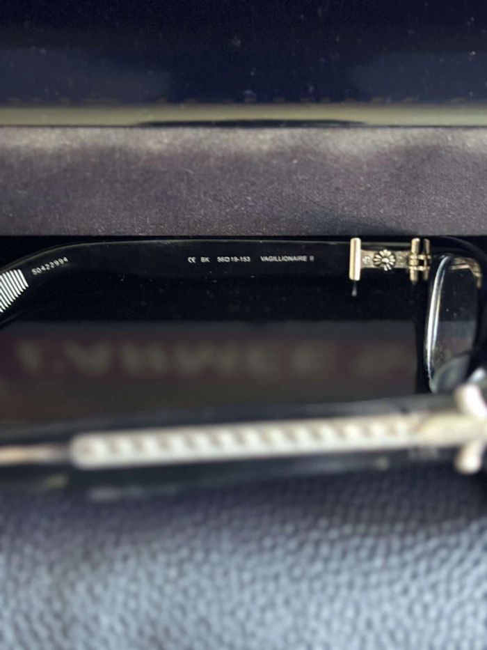 Lunettes vagillionaire II Chrome Hearts - photo numéro 5