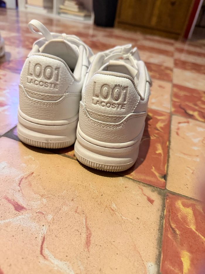 Basket Lacoste blanche - photo numéro 5