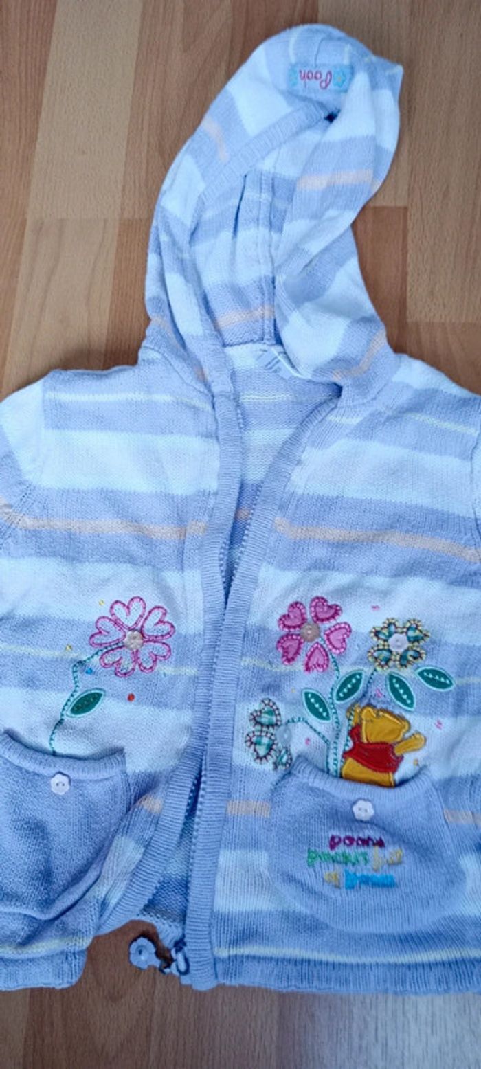 Gilet zippé Winnie 110 cm - photo numéro 2