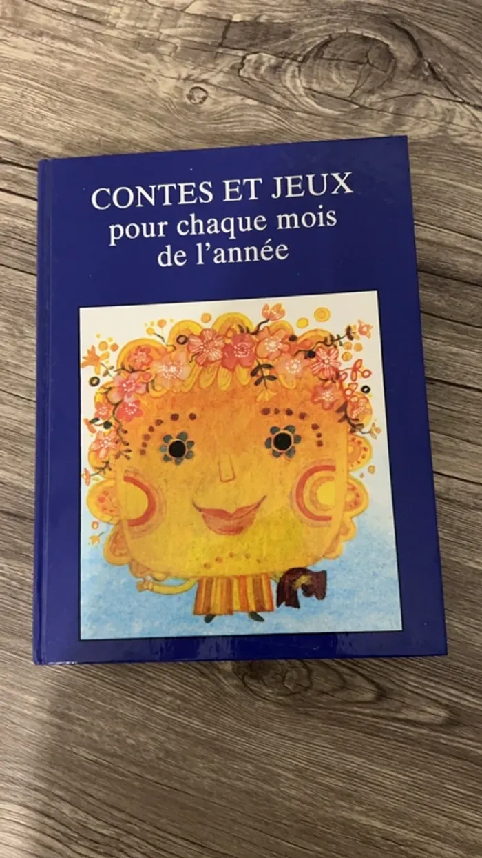 Livre enfant « contes et jeux pour chaque mois de l’année »