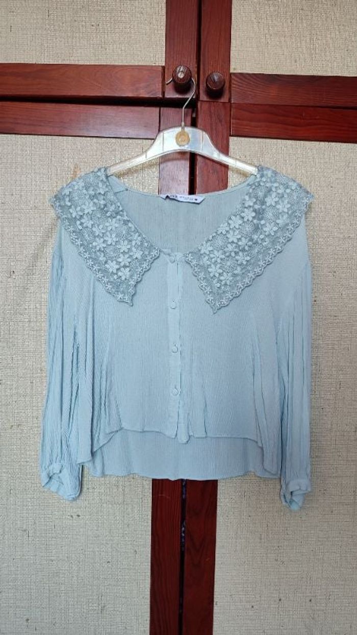 Blouse romantique Zara taille S