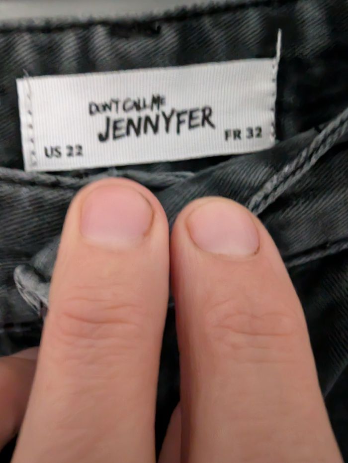 Cargo fille gris foncé Jennyfer taille 30 - photo numéro 3