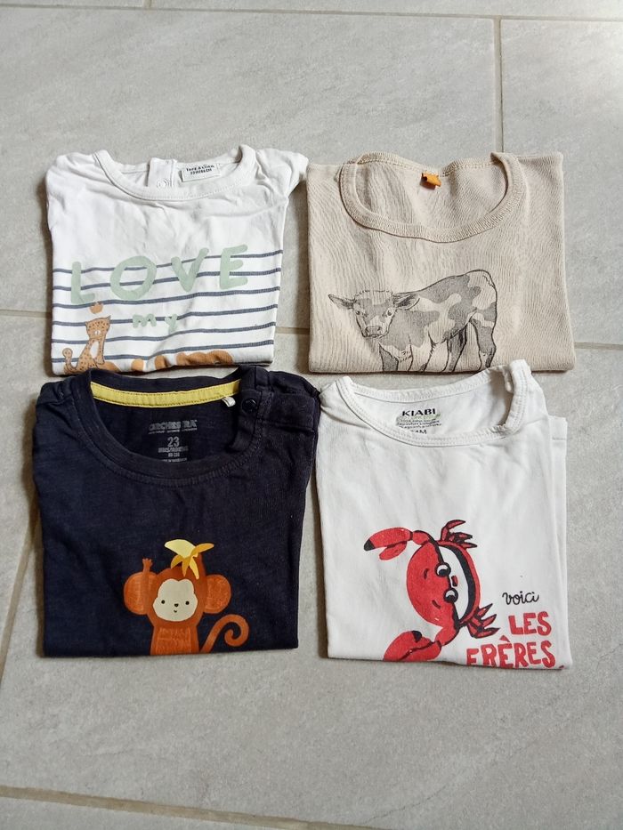 Lot de 4 tee-shirts
