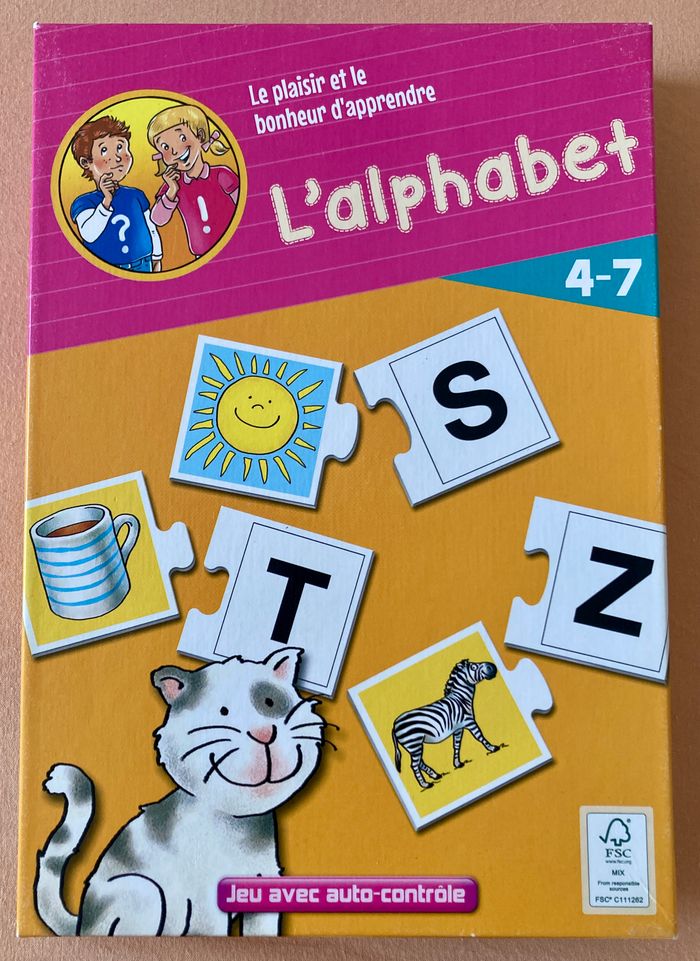 Jeux de l'alphabet + Loto des couleurs - photo numéro 1