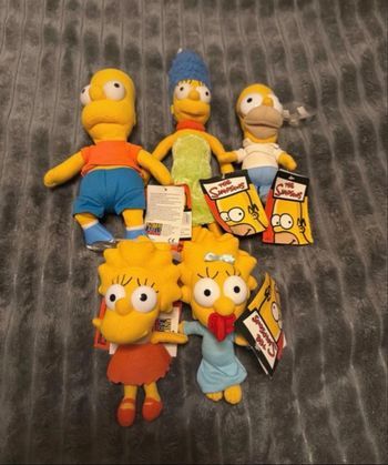 Peluches. The Simpson