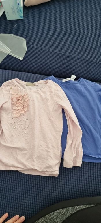 2 tee shirt manches longues