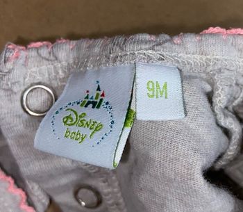 Pyjama fin gris bambi 9 mois disney